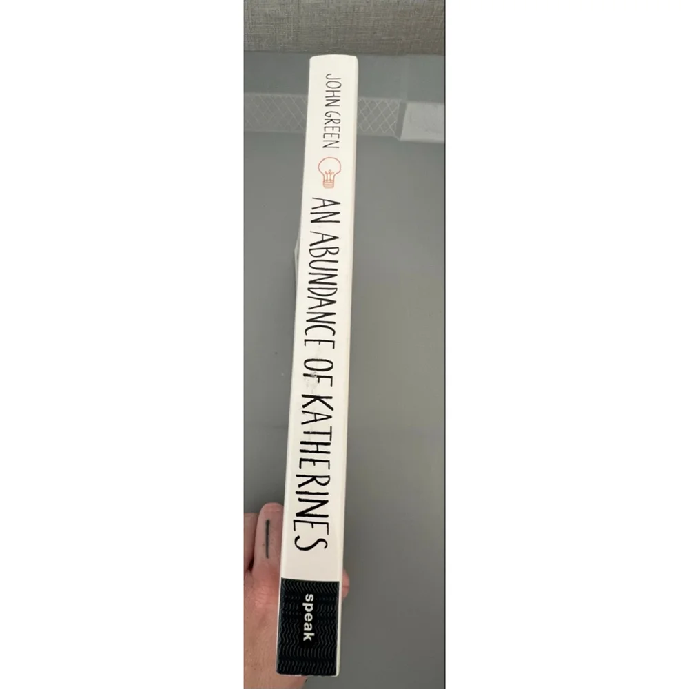 An Abundance of Katherines by John Green Paperback YA Novel